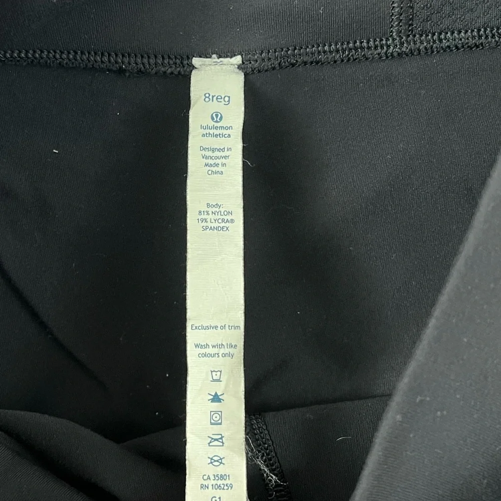Lululemon Flare Wide Leg Leggings Pants Size 8 Reg - Picture 7 of 10